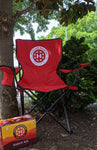 Camp chair with cup holder ($11.00/ each)